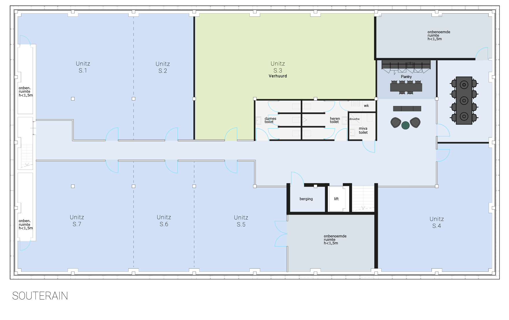 Plattegrond begane grond